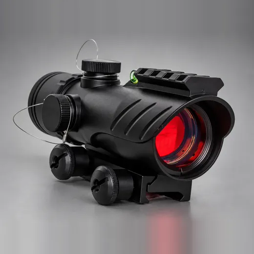 Mira red dot con nivel de burbuja y riel auxiliar
